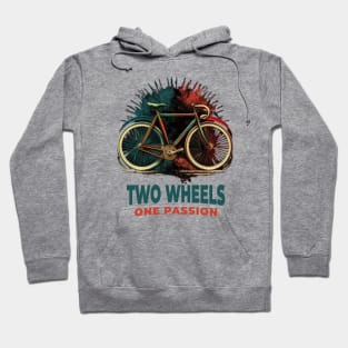 Two Wheels One Passion Hoodie